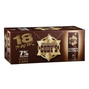 Picture of Codys 7% Cans 18pk 250ml