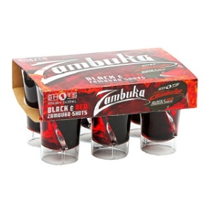 Picture of Shots Zambuca Black n Red 6pk 30ml