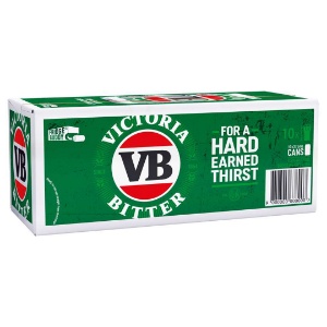 Picture of Victoria Bitter 10pk Cans 375ml